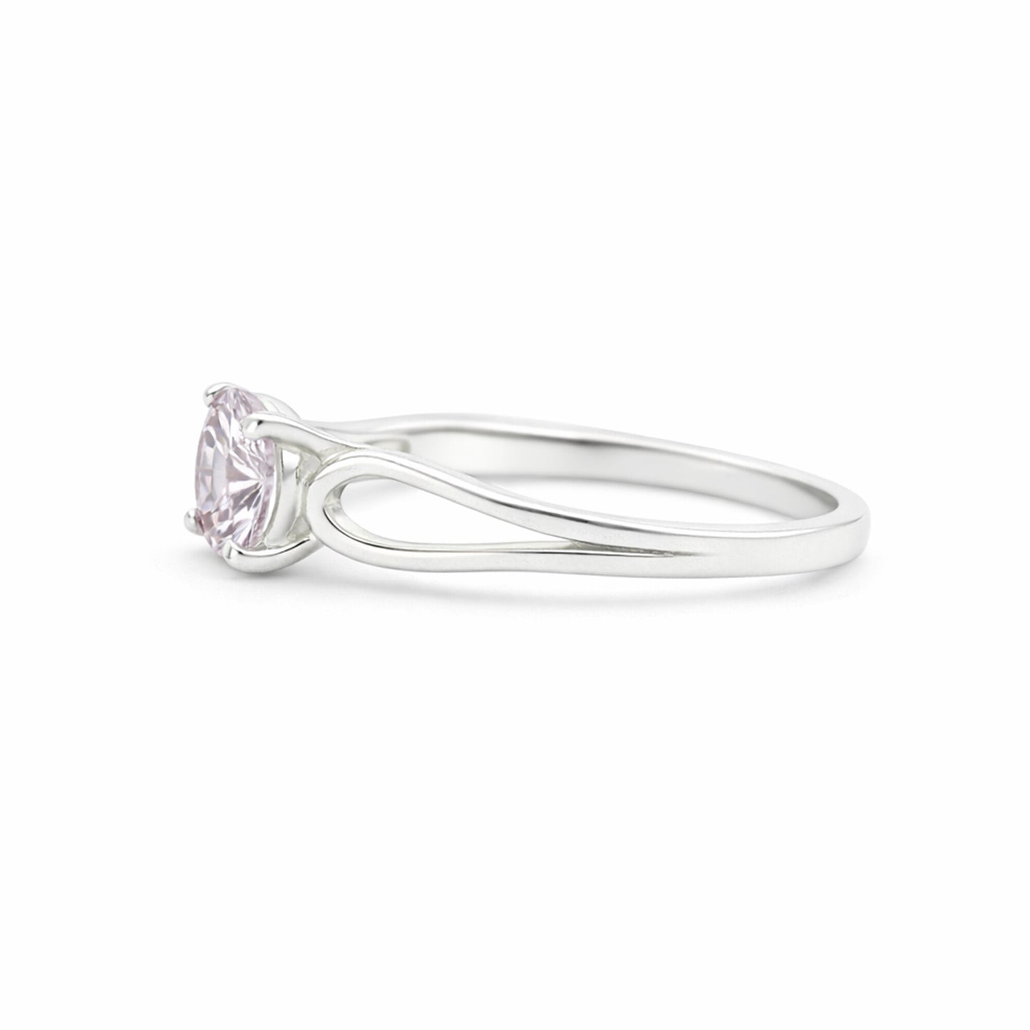 Moissanite Round Cut 5.50 Ct. Gemstone Ring 925 Sterling Silver Women Gift