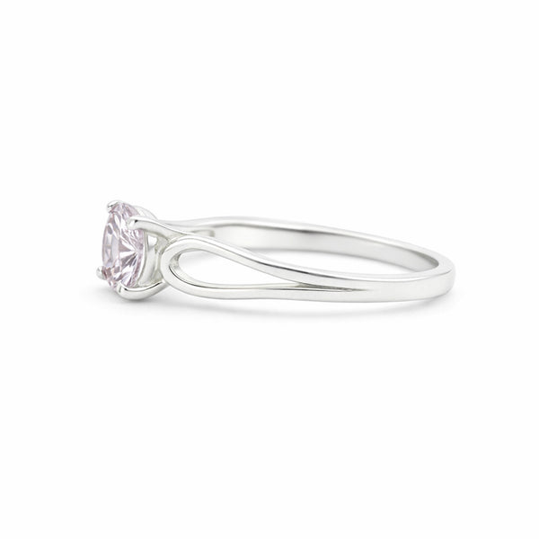 Moissanite Round Cut 5.50 Ct. Gemstone Ring 925 Sterling Silver Women Gift