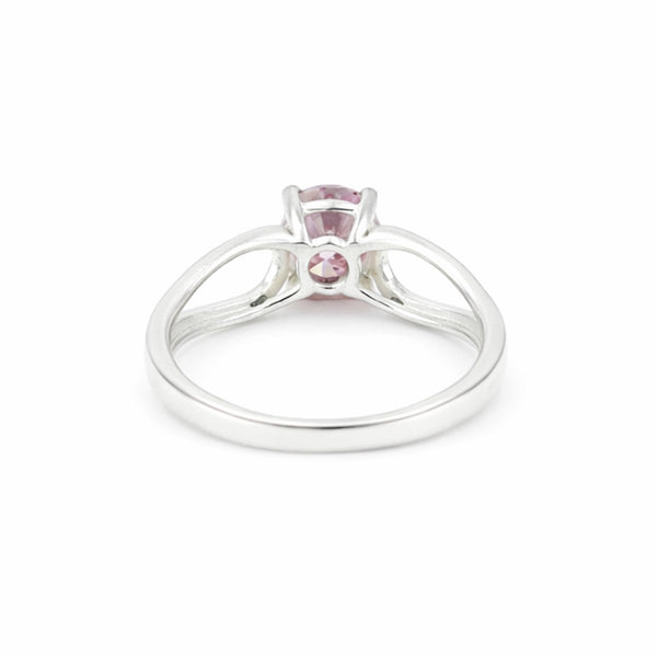 Moissanite Round Cut 5.50 Ct. Gemstone Ring 925 Sterling Silver Women Gift