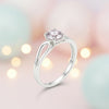 Moissanite Round Cut 5.50 Ct. Gemstone Ring 925 Sterling Silver Women Gift