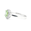 Amethyst Oval Cut Ring 2.65 Ct. 925 Sterling Silver Gift for Her Women