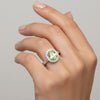 Amethyst Oval Cut Ring 2.65 Ct. 925 Sterling Silver Gift for Her Women
