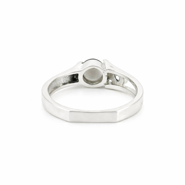 Topaz Round Solitaire Gemstone Ring 2.55 Ct. 925 Sterling Silver Women Gift Her