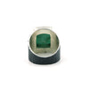 1.95 Ct. Emerald Emerald Solitaire Ring 925 Sterling Silver Anniversary Fine Jew