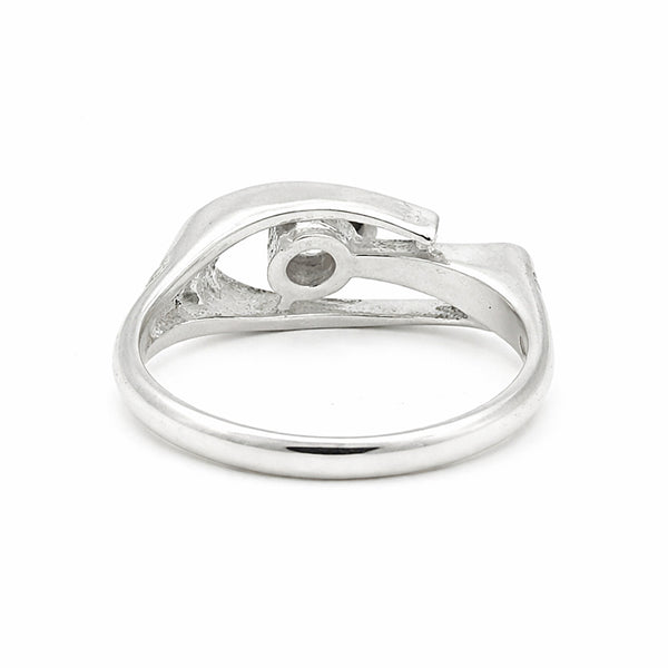 Certified Round Brown Topaz Ring in 925 Sterling Silver for Women Cocktail Style