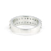 Round Cut White Moissanite Ring Solitaire in 925 Sterling Silver for Engagement