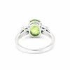 Certified Purple Amethyst Oval Ring Crafted in 925 Sterling Silver Gift for Her