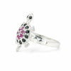 Round Cut Ruby Ring in 925 Sterling Silver 5.00 Ct Pink for Anniversary