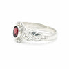 Red Garnet 6.00 Ct Ring in 925 Sterling Silver Jewelry for Engagement Boho Style