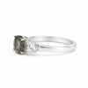 Certified Round Cut Brown Topaz 7.00 Ct Ring in 925 Sterling Silver for Women