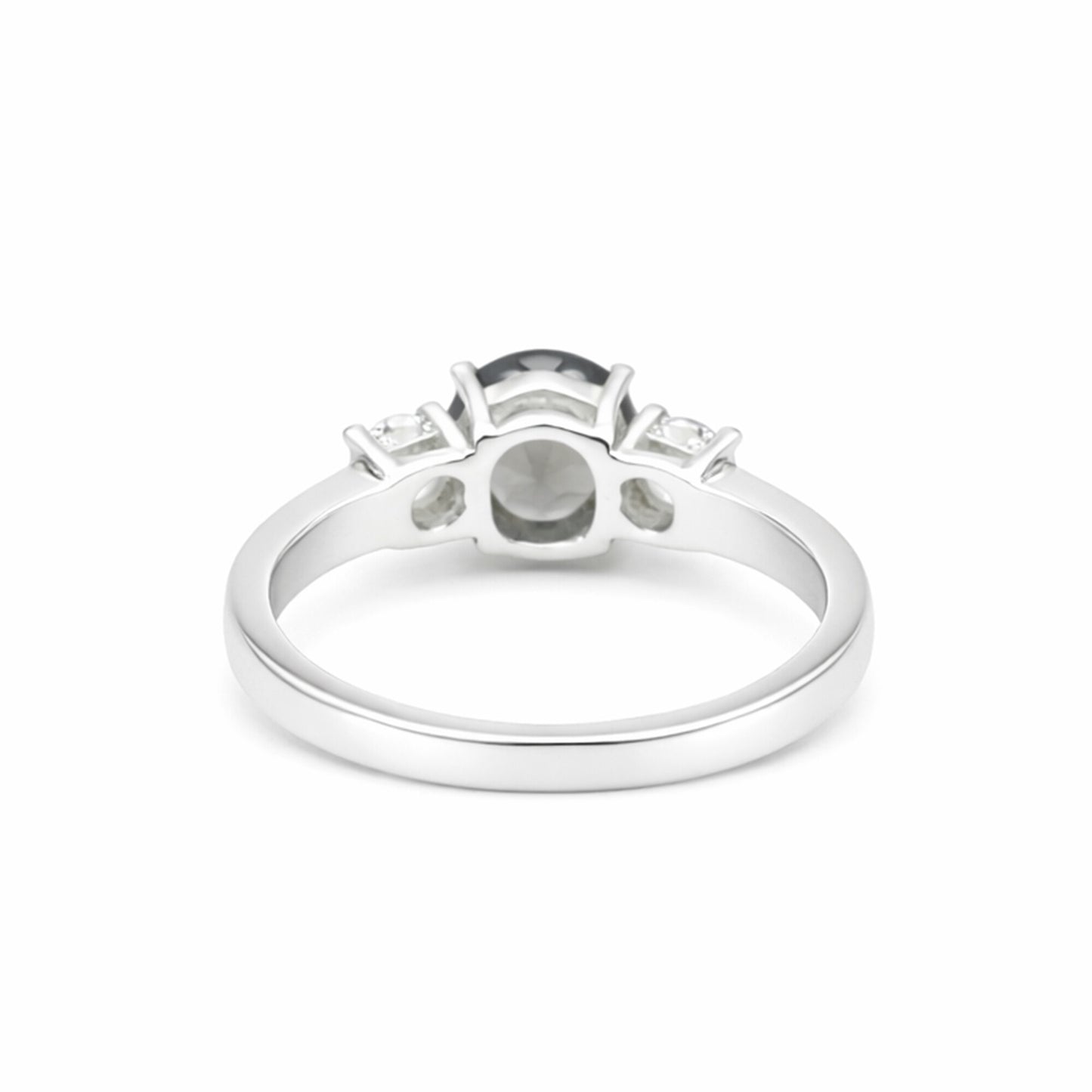 Certified Round Cut Brown Topaz 7.00 Ct Ring in 925 Sterling Silver for Women
