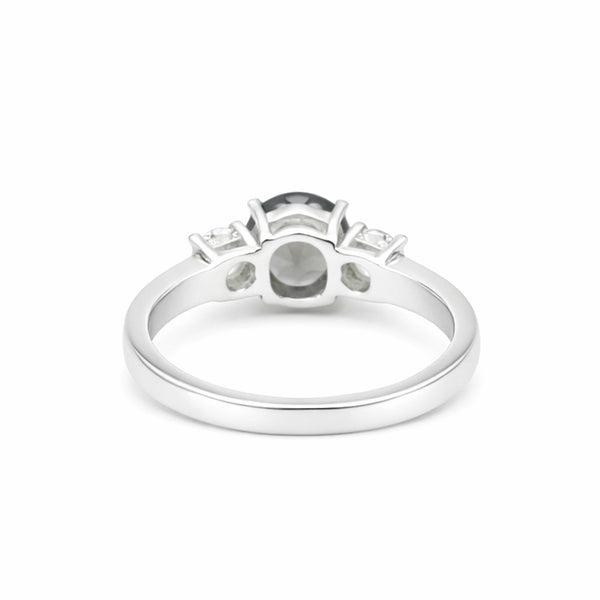 Certified Round Cut Brown Topaz 7.00 Ct Ring in 925 Sterling Silver for Women