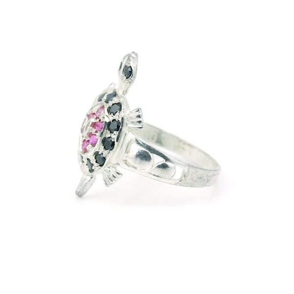 Round Cut Ruby Ring in 925 Sterling Silver 2.00 Ct Pink for Engagement