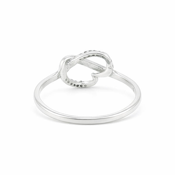Everyday Wear Black Moissanite Round Ring in 925 Sterling Silver for Anniversary