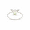 925 Sterling Silver Oval Cut Green Amethyst Ring 3.80 Ct Gift for Her Boho Style