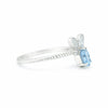 Certified Blue Aquamarine Oval Ring Crafted in 925 Sterling Silver Gift for Her