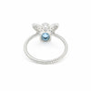 Certified Blue Aquamarine Oval Ring Crafted in 925 Sterling Silver Gift for Her