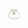 Certified Oval Cut Green Amethyst 4.80 Ct Ring in 925 Sterling Silver for Women
