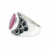 Red Ruby Ring 2.65 Ct Oval Cut 925 Sterling Silver Gift for Her Classic Design