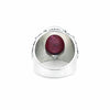 Red Ruby Ring 2.65 Ct Oval Cut 925 Sterling Silver Gift for Her Classic Design