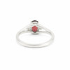 Certified Oval Red Garnet Ring in 925 Sterling Silver for Women Premium Pick