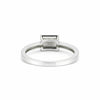 Brown Topaz 1.95 Ct Emerald Cut Ring in 925 Sterling Silver for Her Trendy Pick