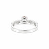 Red Garnet 2.28 Ct Ring in 925 Sterling Silver Handmade for Women Elegant Look