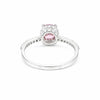 925 Sterling Silver Pink Kunzite Round Cut Ring for Women Everyday Wear