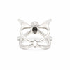 Red Garnet 2.25 Ct Ring in 925 Sterling Silver Cocktail for Anniversary