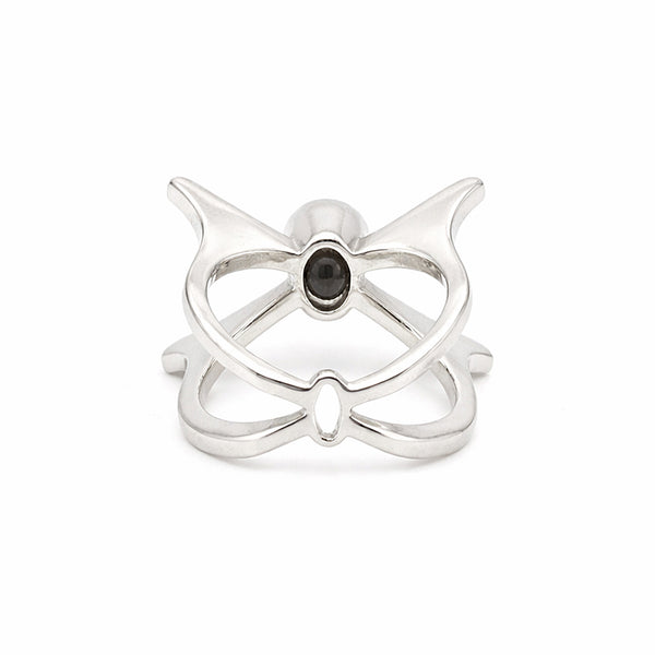 Red Garnet 2.25 Ct Ring in 925 Sterling Silver Cocktail for Anniversary