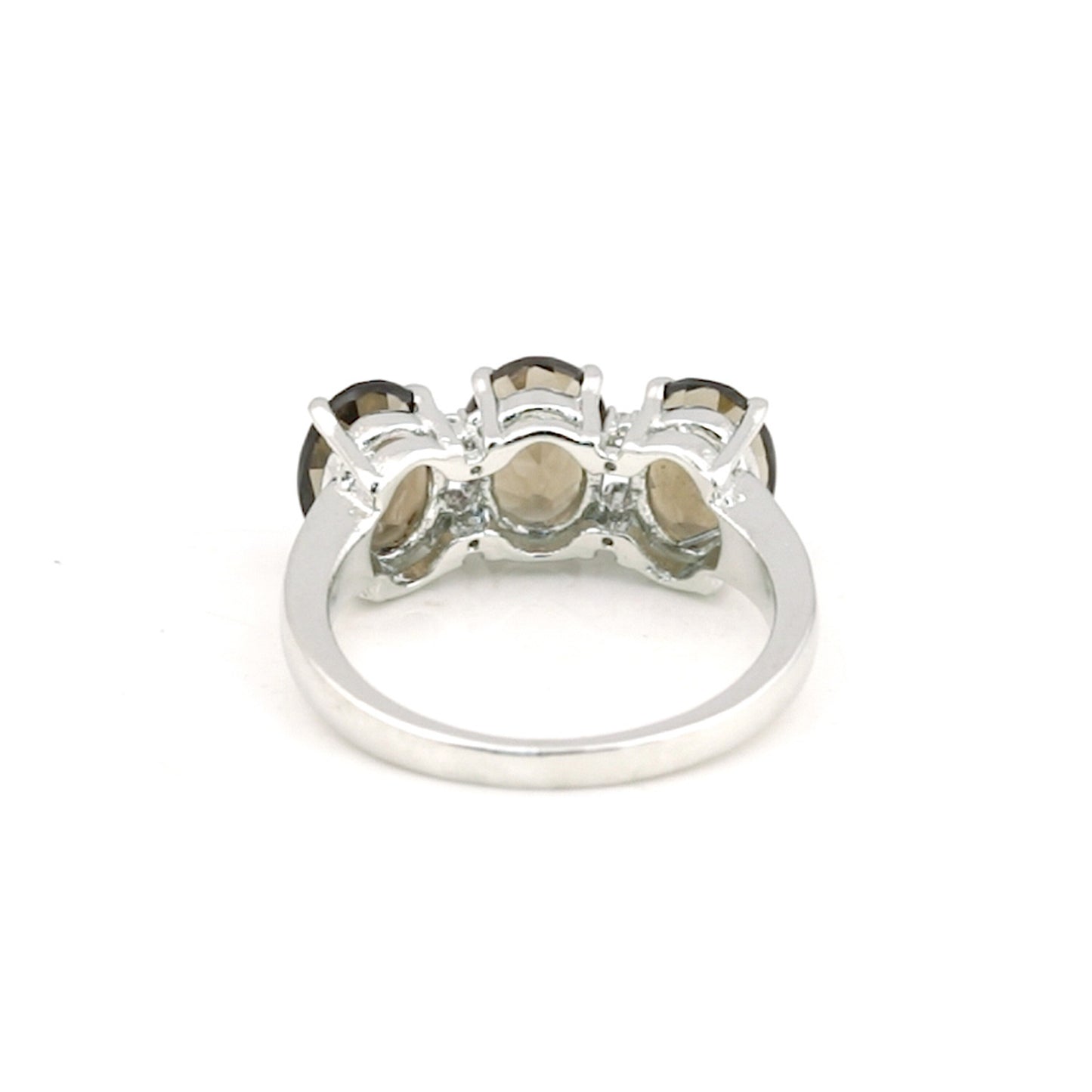 Topaz Oval Solitaire Ring 3.58 Ct. 925 Sterling Silver Anniversary Fine Jewelry