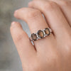 Topaz Oval Solitaire Ring 3.58 Ct. 925 Sterling Silver Anniversary Fine Jewelry