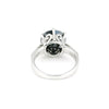 Moissanite Round Solitaire Gemstone Ring 3.30 Ct. 925 Sterling Silver Women Gift