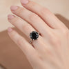 Moissanite Round Solitaire Gemstone Ring 3.30 Ct. 925 Sterling Silver Women Gift