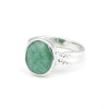 Emerald Oval Cut 5.50 Ct. Gemstone Ring 925 Sterling Silver Women Gift