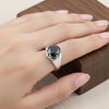 Round Cut Moissanite Ring 2.80 Ct. 925 Sterling Silver Eternity Band Gift for He