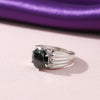 2.65 Ct. Moissanite Round Cut Ring 925 Sterling Silver Women Fine Jewelry