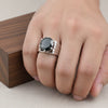 2.65 Ct. Moissanite Round Cut Ring 925 Sterling Silver Women Fine Jewelry