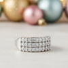 Moissanite Gemstone Ring 1.85 Ct. Round Cut 925 Sterling Silver Mother's Day Gif