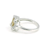 Citrine Round Cut Ring 2.65 Ct. 925 Sterling Silver Gift for Her Women