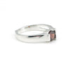 Red Garnet Oval Cut Solitaire Ring 2.10 Ct. 925 Sterling Silver Gift for Her