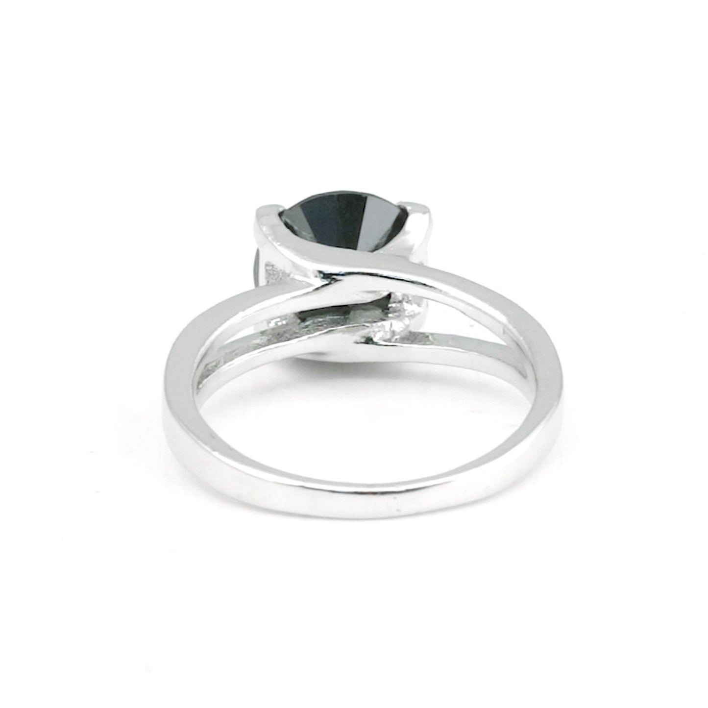 Moissanite Round Cut 3.65 Ct. Gemstone Ring 925 Sterling Silver Women Gift