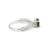 Topaz Gemstone Ring 3.54 Ct. Round Cut 925 Sterling Silver Valentine's Day Gift
