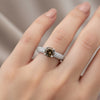 Topaz Gemstone Ring 3.54 Ct. Round Cut 925 Sterling Silver Valentine's Day Gift