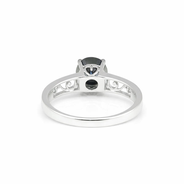 Moissanite Round Cut 4.82 Ct. Gemstone Ring 925 Sterling Silver Women Gift