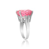 Tourmaline Round Solitaire Gemstone Ring 3.80 Ct. 925 Sterling Silver Women Gift