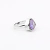 Amethyst Trillion Cut Ring 2.50 Ct. 925 Sterling Silver Gift for Her Women