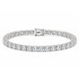 Wedding Gift 10.35Ct Natural Diamond Tennis Bracelet For Women 14k White Gold