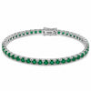 14k Yellow Gold 4.75Ct Round Natural Diamond Certified Exquisite Tennis Bracelet