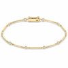 2Ct Round Cut Natural Diamond GH/SI Tennis Women's Bracelet 14k Yellow Gold